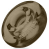 Oxballs Cockring souple Rimz Big 21 mm Gris Storm